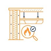 IFI Core Services Icon - Fire-Rated Partitions & Ceiling Systems Inspection