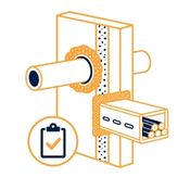 IFI Core Services Icon - Penetration Sealing & Fire Stopping