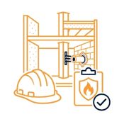 IFI Core Services Icon - RIBA Stage 5 Passive Fire Protection Inspection