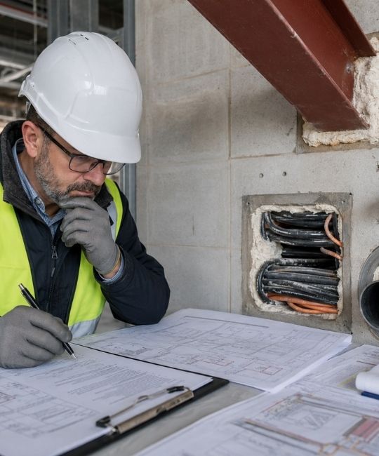 PFP Engineering Judgements and Reviews PFP Engineering Judgements and review in progess by a fire engineer